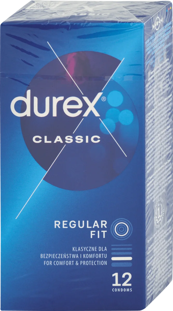 Durex kondómy classic 12ks