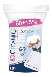 Cleanic soft kozmetické tampóny 69ks