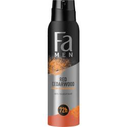 FA antiperspirant men Red Cedarwood 72h 150ml