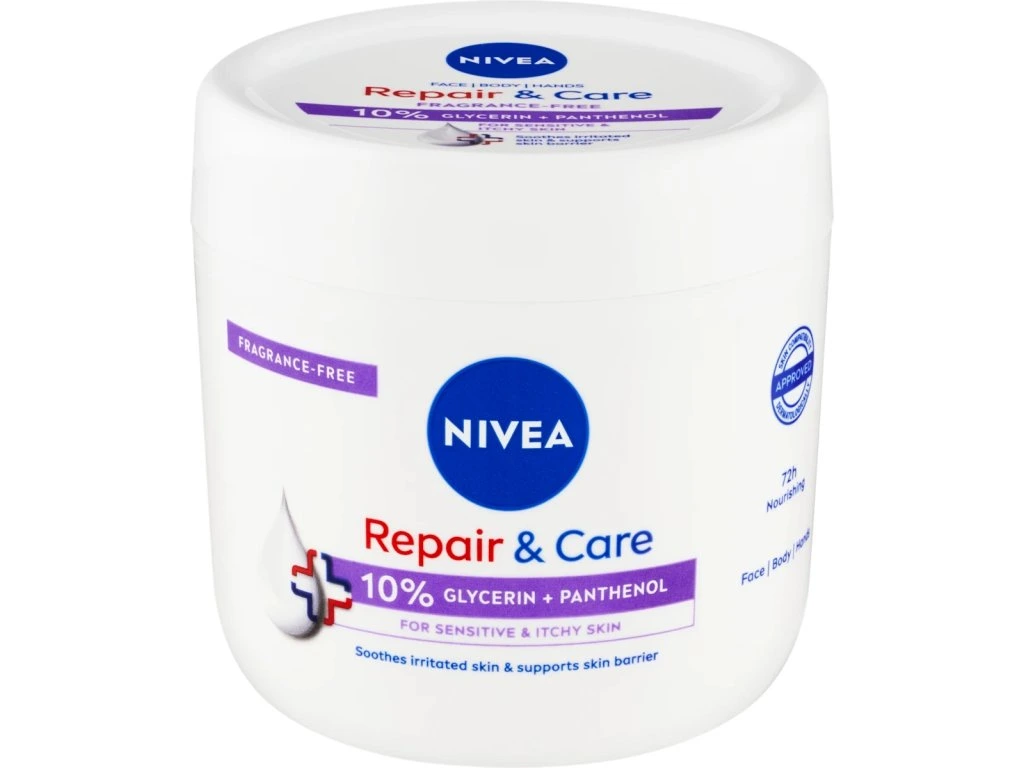 Nivea krém Repair&Care 10% glycerín 400ml