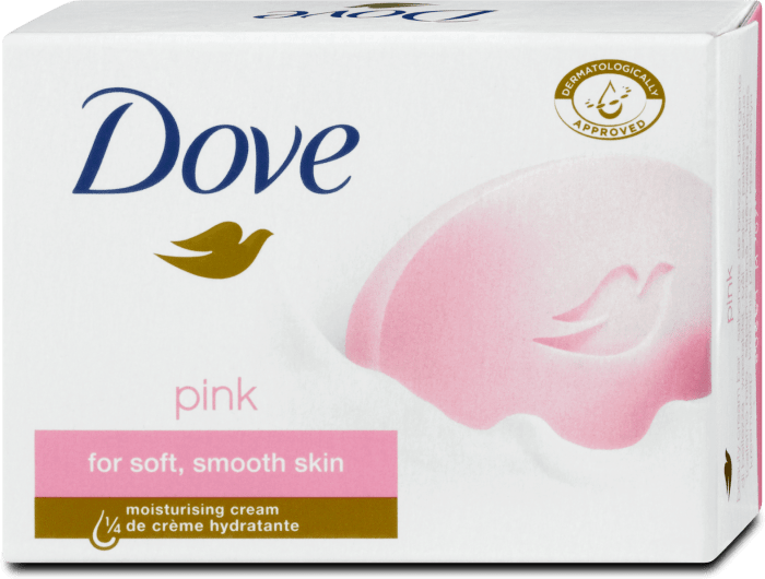 Dove tuhé mydlo Pink 90g