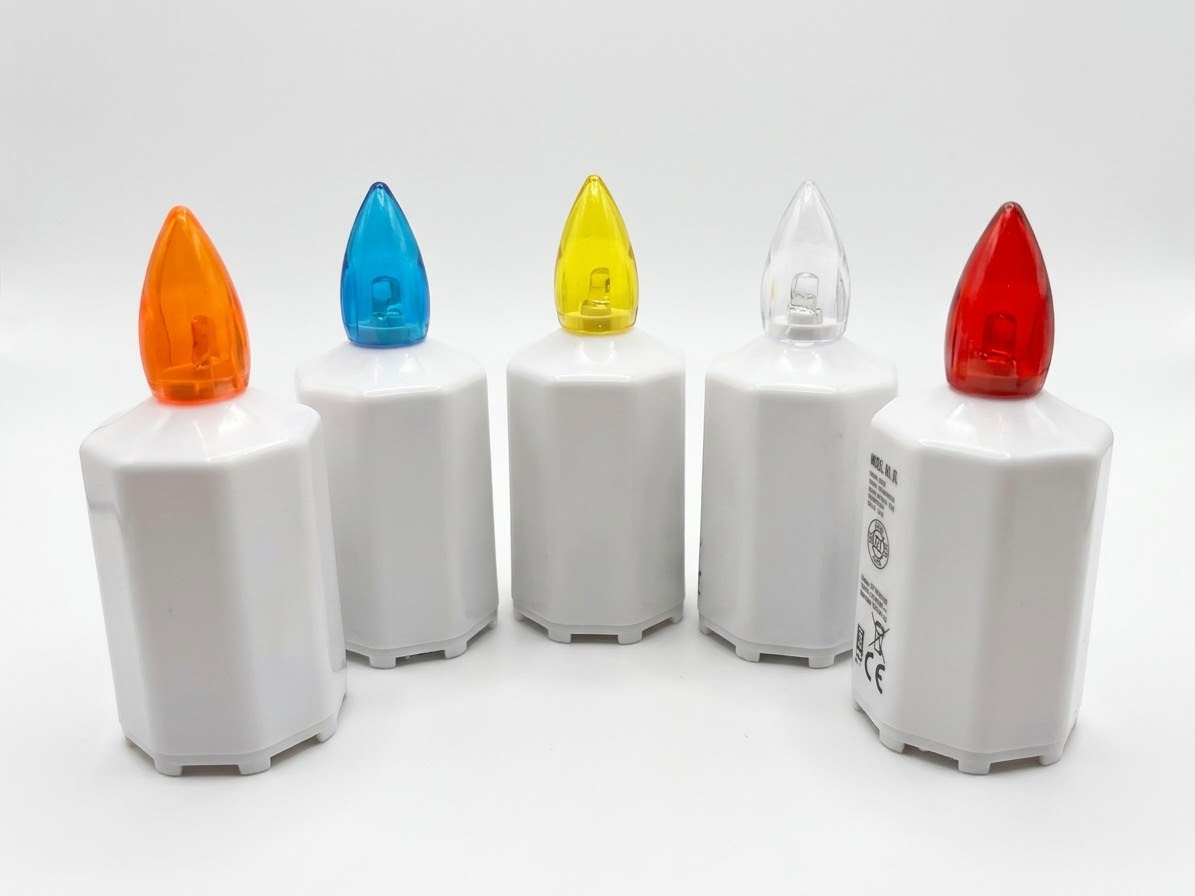 Diodový kahanec s batériami 88 dňový 