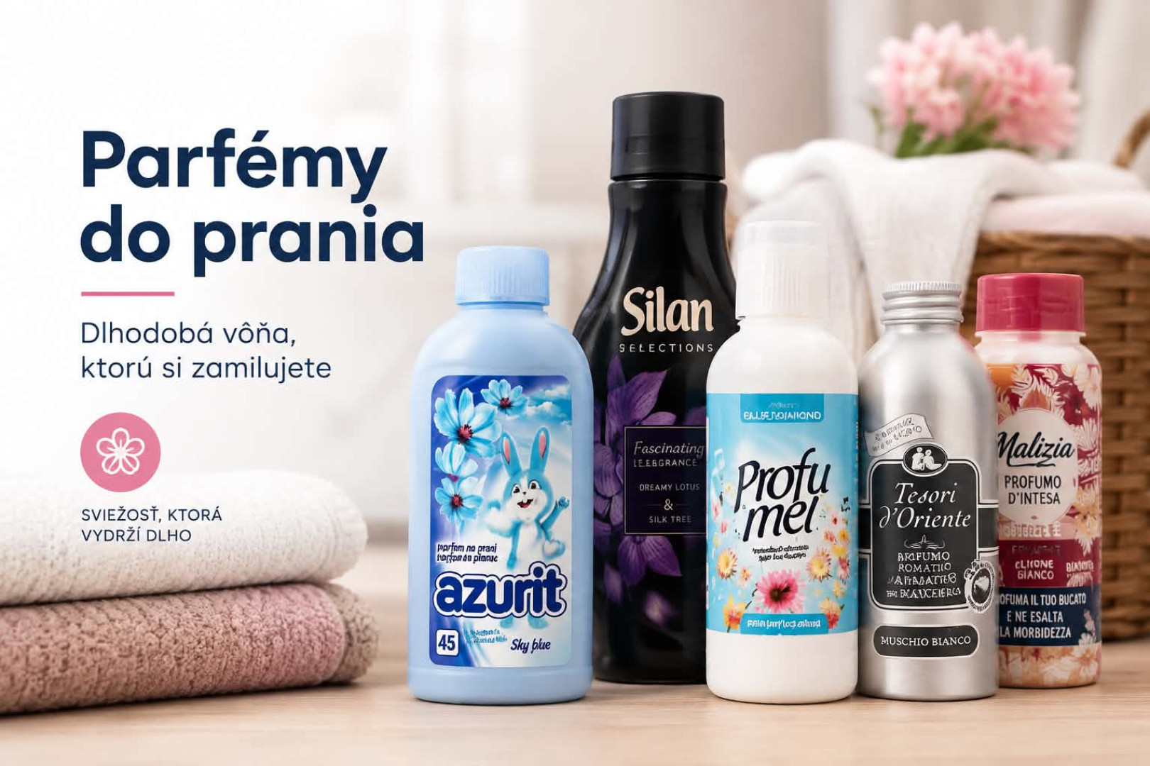 Voňavé parfumy na pranie: Prečo nahradiť klasickú aviváž a ako ich správne používať?