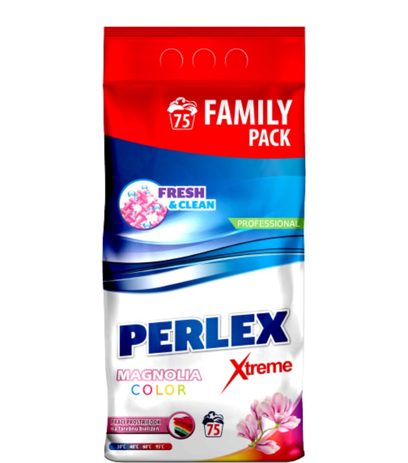 PERLEX prací prášok color  7,5kg/75pd