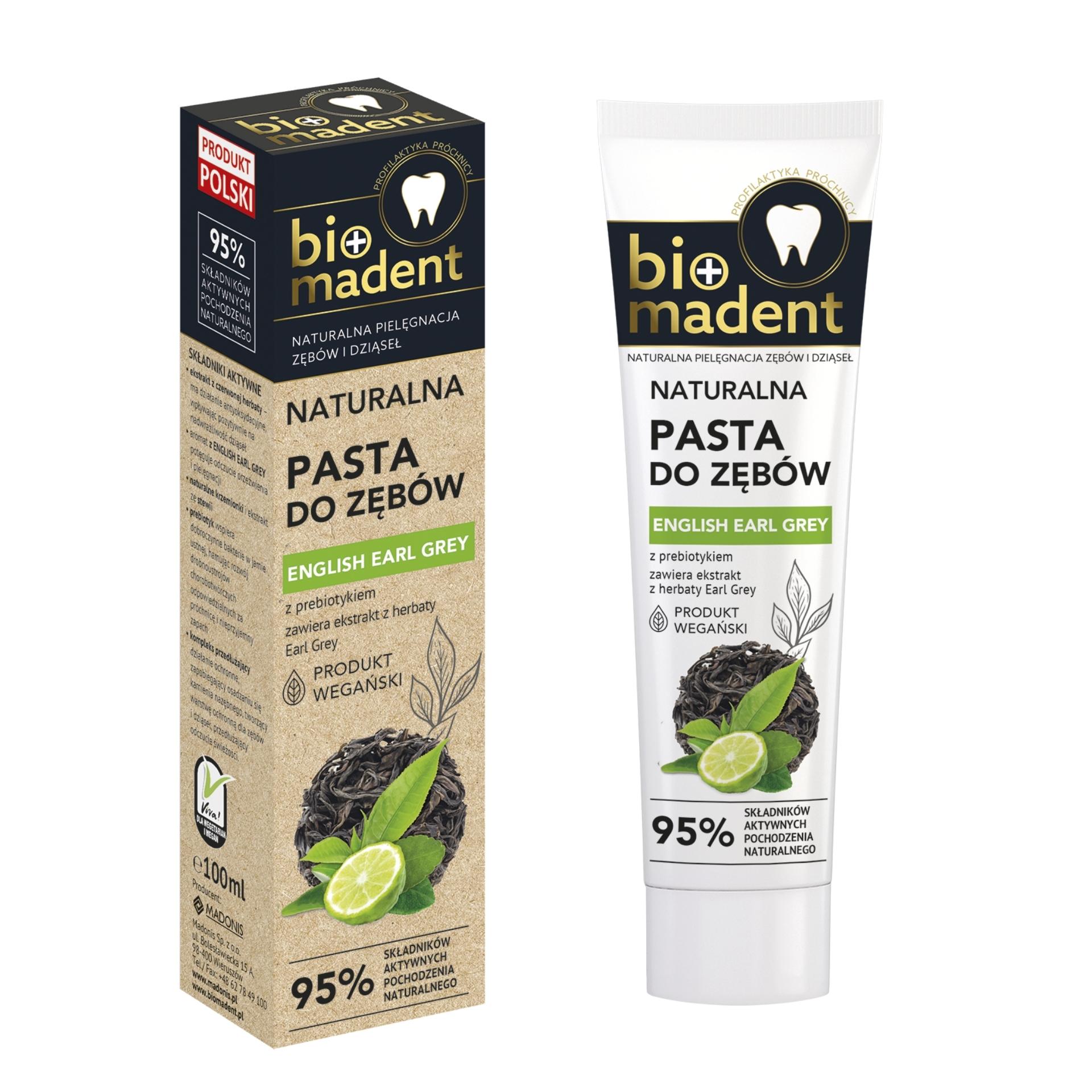 Bio madent prírodná zubná pasta s prebiotikami 100ml Bio madent prírodná zubná pasta s prebiotikami 100ml