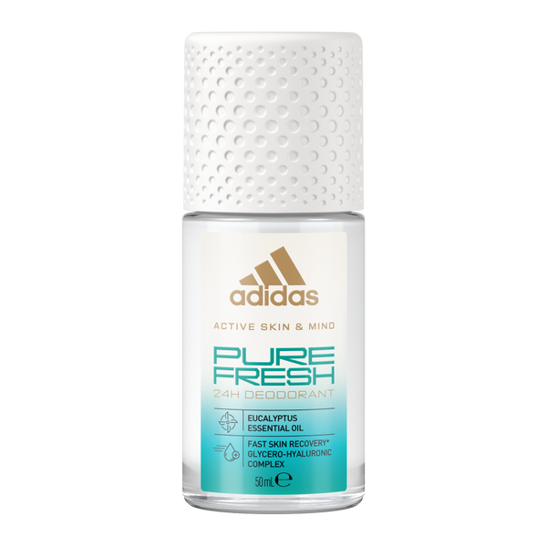 Adidas dámsky gulôčkový deodorant 24h Pure Fresh 50ml Adidas dámsky gulôčkový deodorant 24h Pure Fresh 50ml