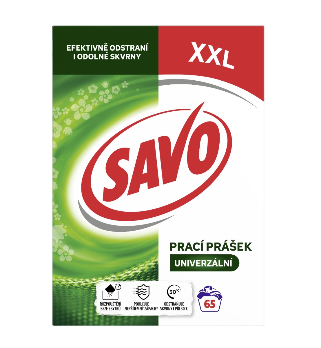 Savo prací prášok Univerzálny 4,55kg 65 pracích dávok Savo prací prášok Univerzálny 4,55kg 65 pracích dávok