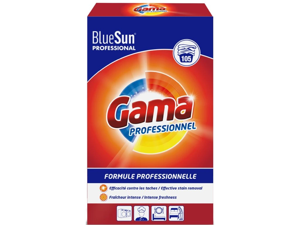 Gama Univerzálny prášok na pranie 6,825kg / 105PD profesionál Gama Univerzálny prášok na pranie 6,825kg / 105PD profesionál