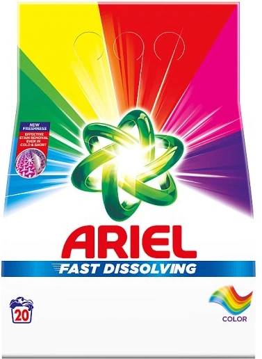 Ariel prací prášok Color 1,1kg 20 pracích dávok