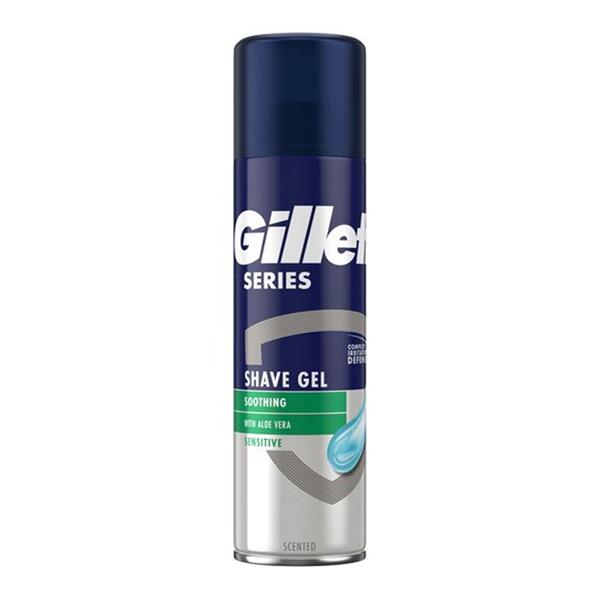 Gillette gél na holenie Sensitive Aloe Vera 200ml Gillette gél na holenie Sensitive Aloe Vera 200ml