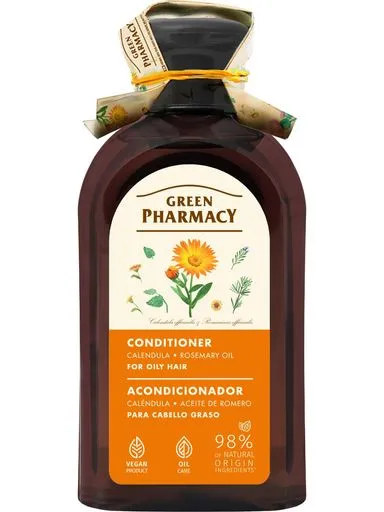 Green Pharmacy kondicionér Nechtík+Rozmarín na mastné vlasy 300ml