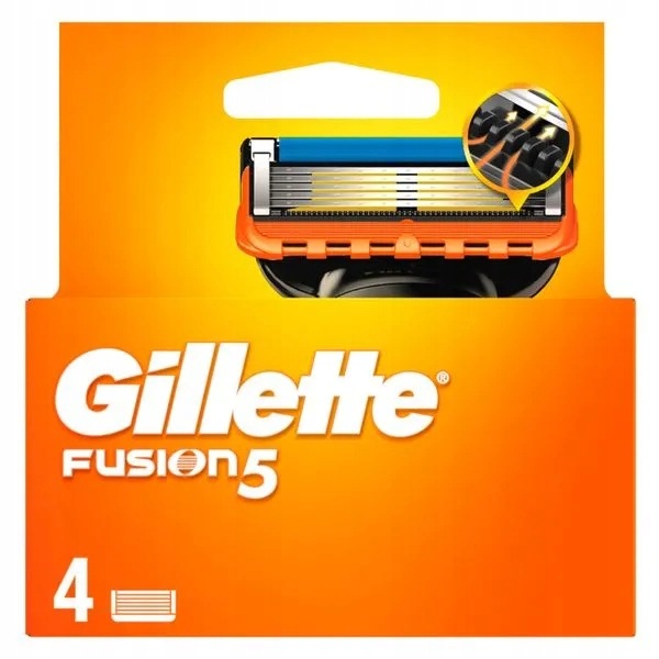 Gillette Fusion5 náhradné hlavice 4ks