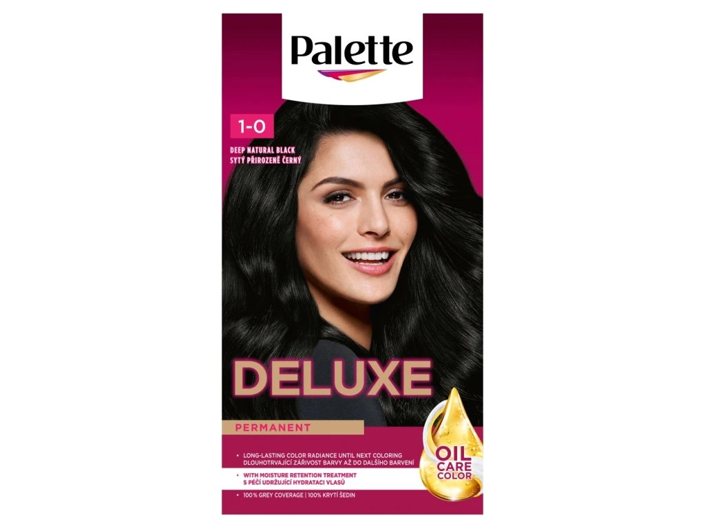 Pallete De Luxe 1-0/ 900 prirodzene čierna