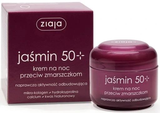 Ziaja jazmín protivráskový nočný krém 50+ 50ml