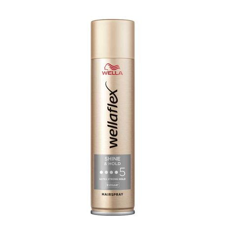 WELLAFLEX 250ML LAK SHINY HOLD 5