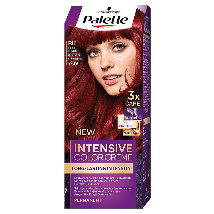 Palette Intensive color creme RI6/7-89 Ohnivo červený