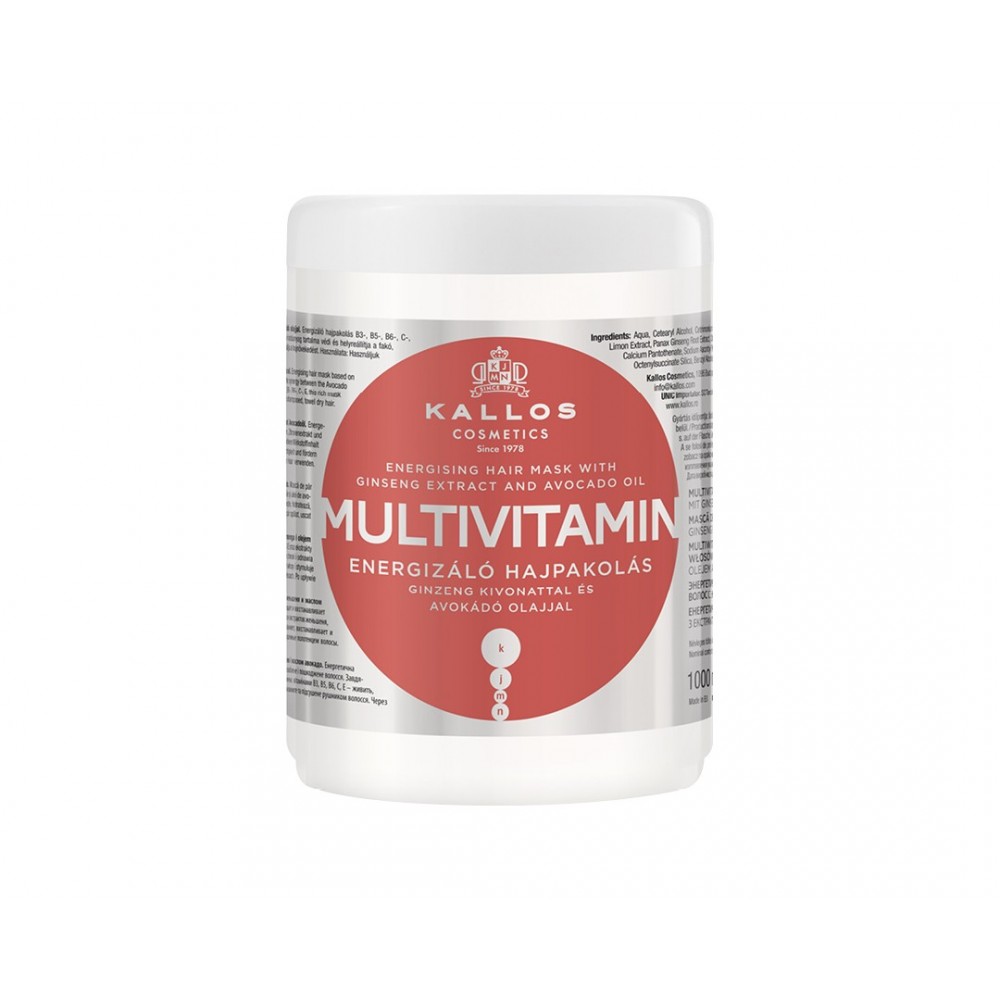 Kallos multivitamínová maska na vlasy Multivitamín 1L