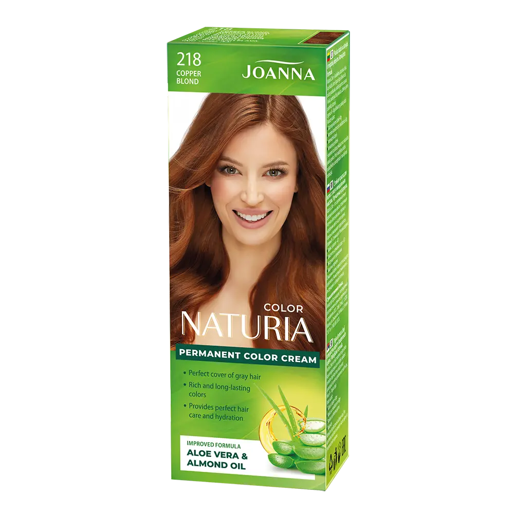 Joanna Naturia color 218 medený blond