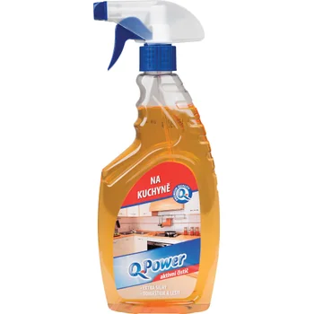 Q-Power čistič na kuchyne – Účinný odmasťovací sprej 500 ml