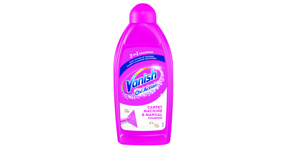 Vanish Oxi Action na koberce - strojové aj ručné čistenie 500ml