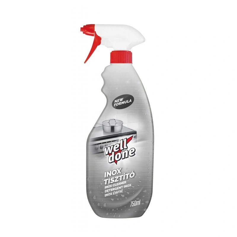 Well Done Inox – Profesionálny čistič a leštič nerezových povrchov 750 ml