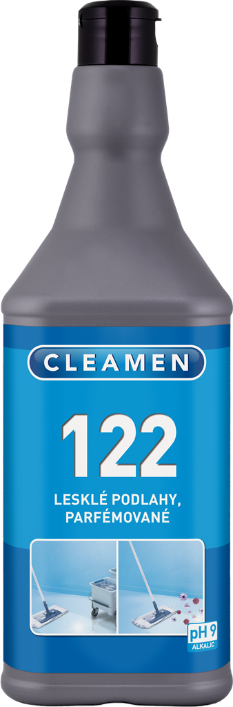 Cleamen 122 na lesklé podlahy, parfémované 1L