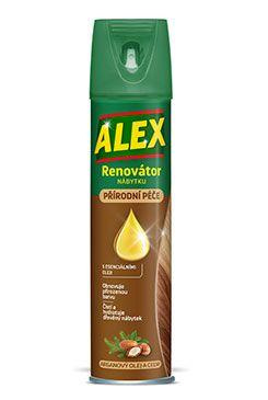 ALEX SPREJ PROTI PRACHU + RENOVÁTOR NÁBYTKU Argán-Céder 400ML