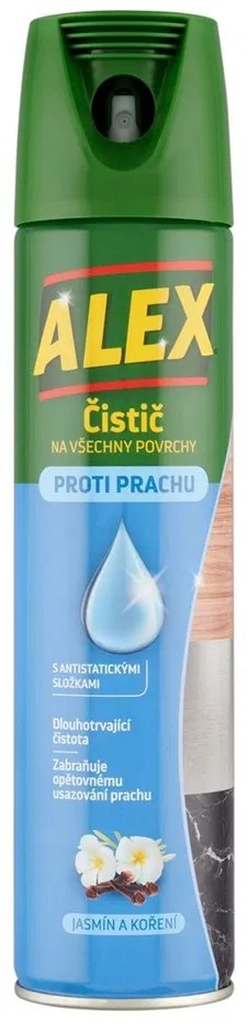 Alex proti prachu na všetky povrchy s vôňou jazmín a korenie 400ml