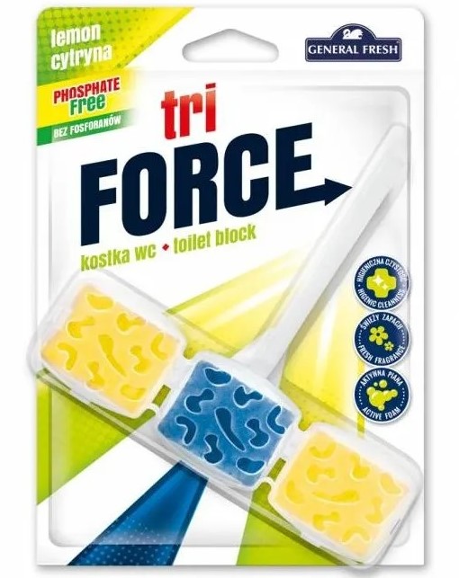 General Fresh Tri-Force Citrus WC blok citrón 45 g