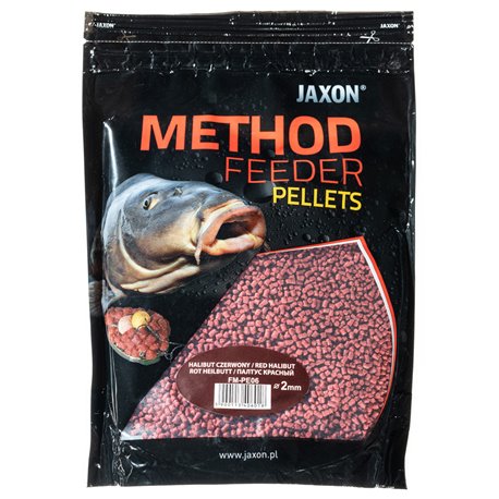 Pelety halibut red 4mm Method Feeder 500g