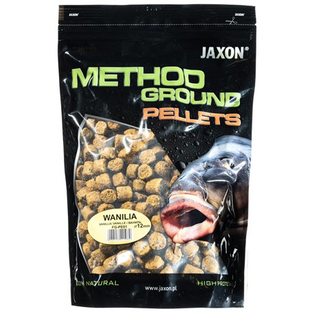 Jaxon pelety vanilka 12mm method ground 1kg