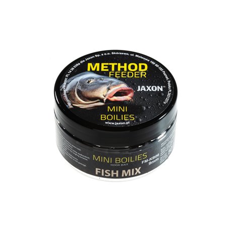 Jaxon Boilies mini fish mix Method Feeder 9mm 50g
