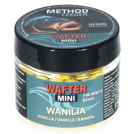 Jaxon Wafter mini 6mm method feeder vanilka 15g