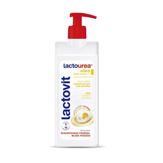 LACTOVIT TELOVE MLIEKO LACTOUREA OLEO 400ML 