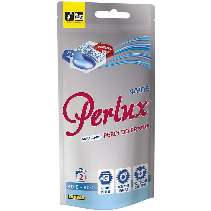 Perlux perly na pranie na biele prádlo 2ks