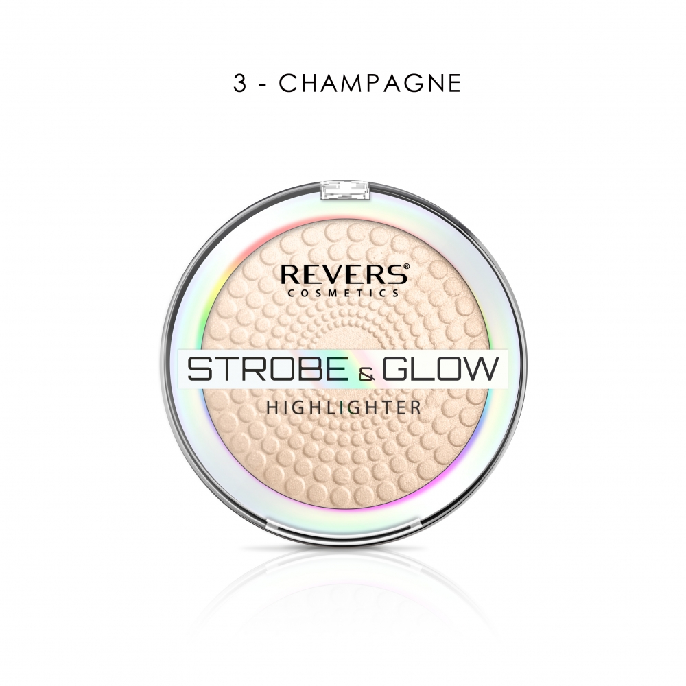 Revers STROBE&GLOW highlighter 03 champagne 8g