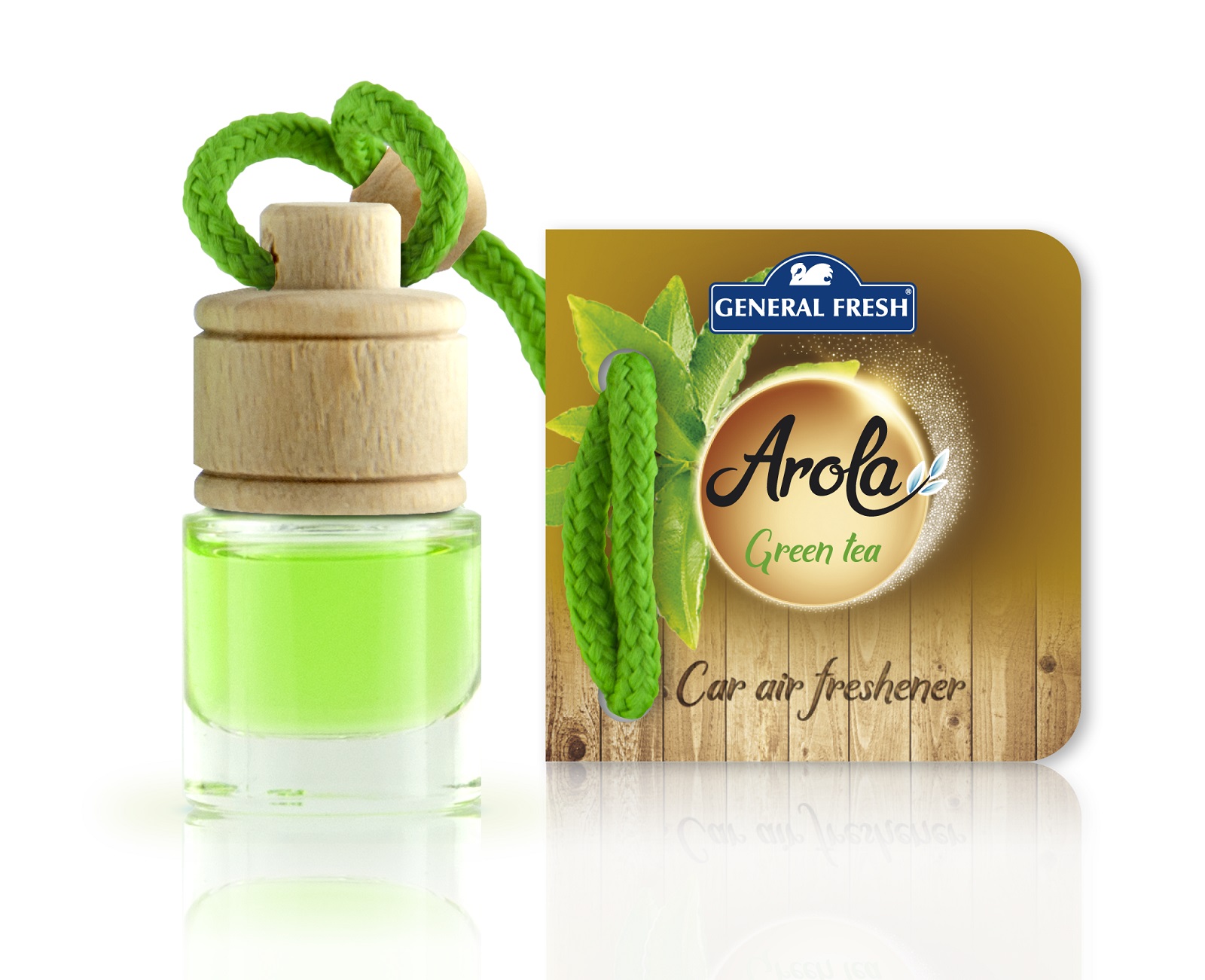 Arola osviežovač do auta zelený čaj 5ml