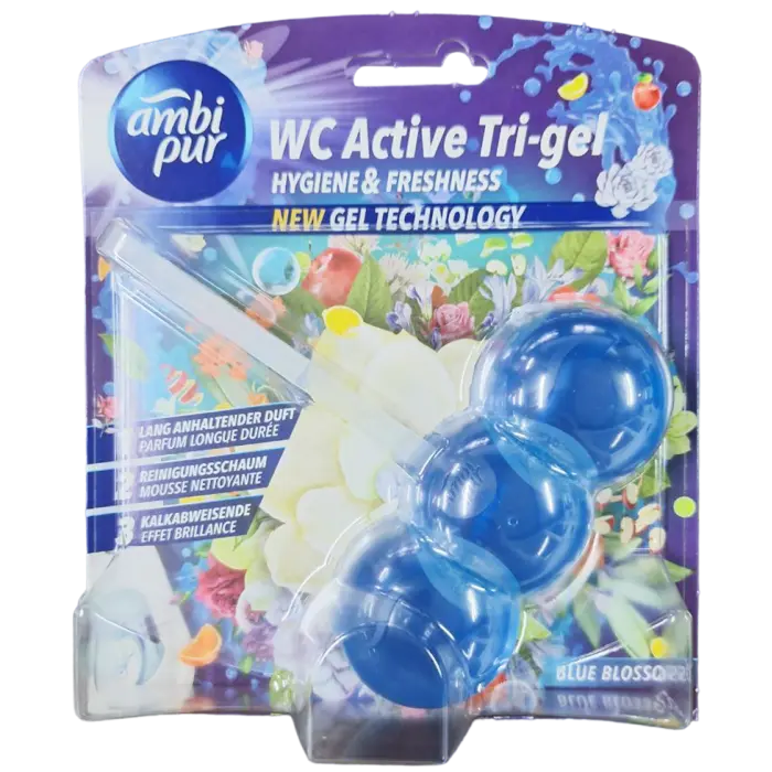 Ambi Pur WC Active Tri-gel Blue Blossom 45g