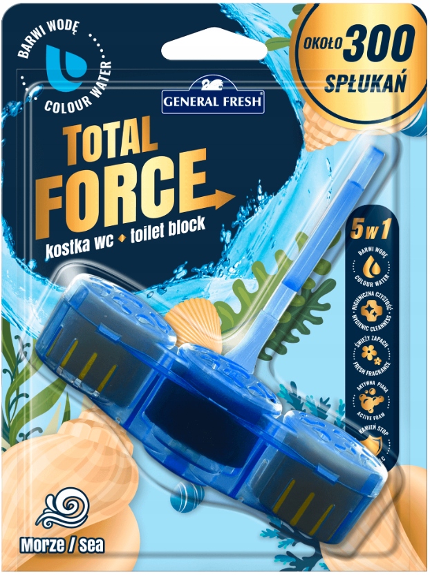 General Fresh Total Force závesný WC blok more 45g