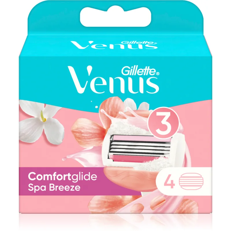 Gillette Venus Comfort Glide Spa Breeze náhradné hlavice 4ks