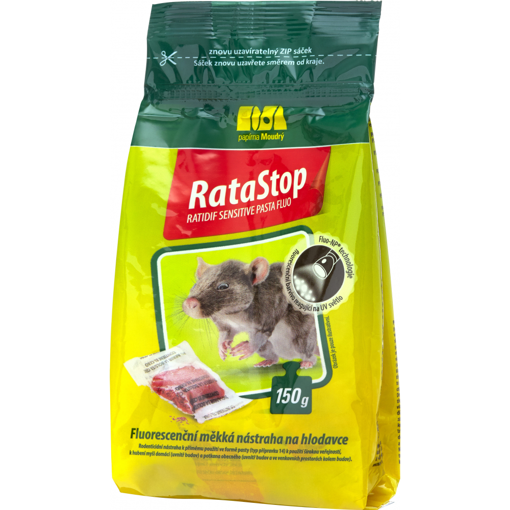 RataStop mäkká návnada na hlodavce 150g