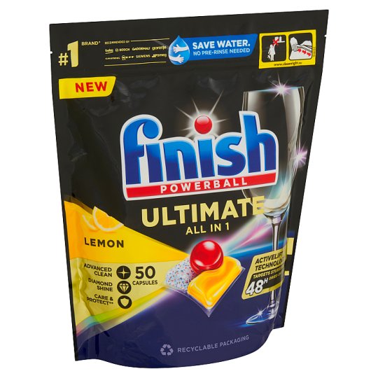 Finish Ultimate all in one tablety do umývačky riadu lemon 50ks