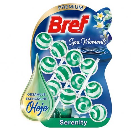 Bref WC závesný košík Spa moments Serenity 3x50g