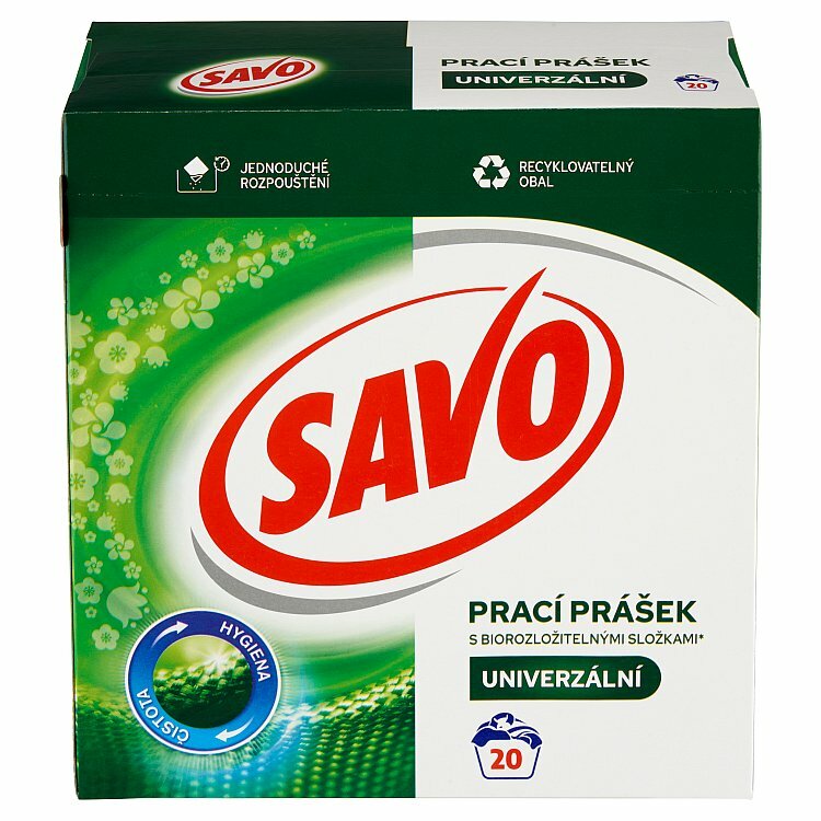 Savo prací prášok univerzál 1,4kg/20 praní