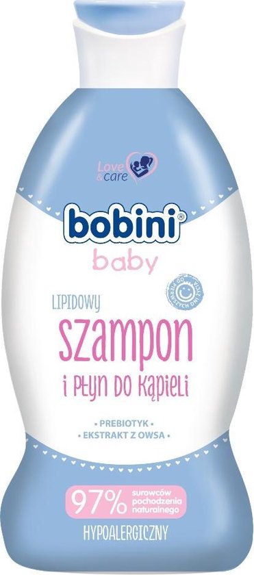 Bobini detský šampón a pena do kúpeľa 330ml