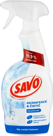 Savo MR dezinfekčný čistič na kúpeľne 700ml