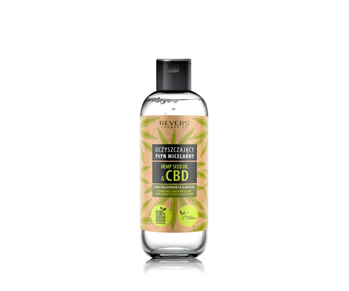 Revers čistiaca micelárna voda Hemp seed oil+CBD 500ml