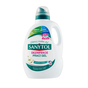 Sanytol dezinfekčný gél na pranie 1,7L/34 pracích dávok