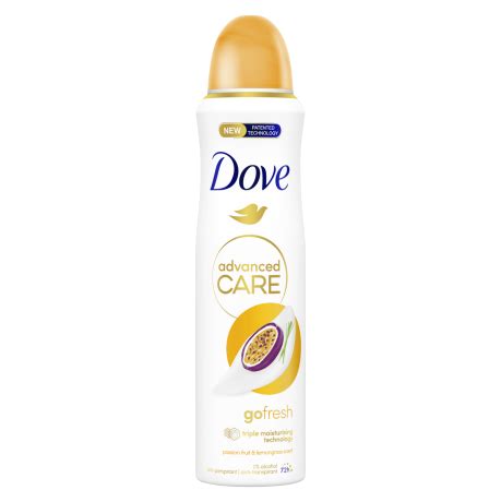 Dove antiperspirant advanced Care Passion fruit lemongrass  72h 150ml