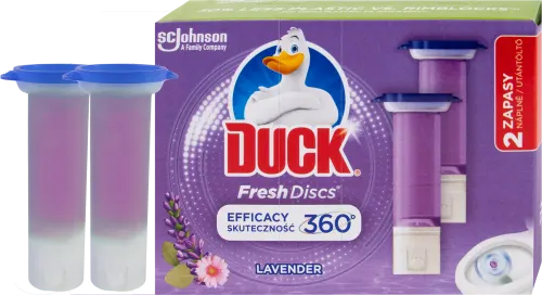 Duck WC fresh discs Lavender náhradná náplň 2x36ml